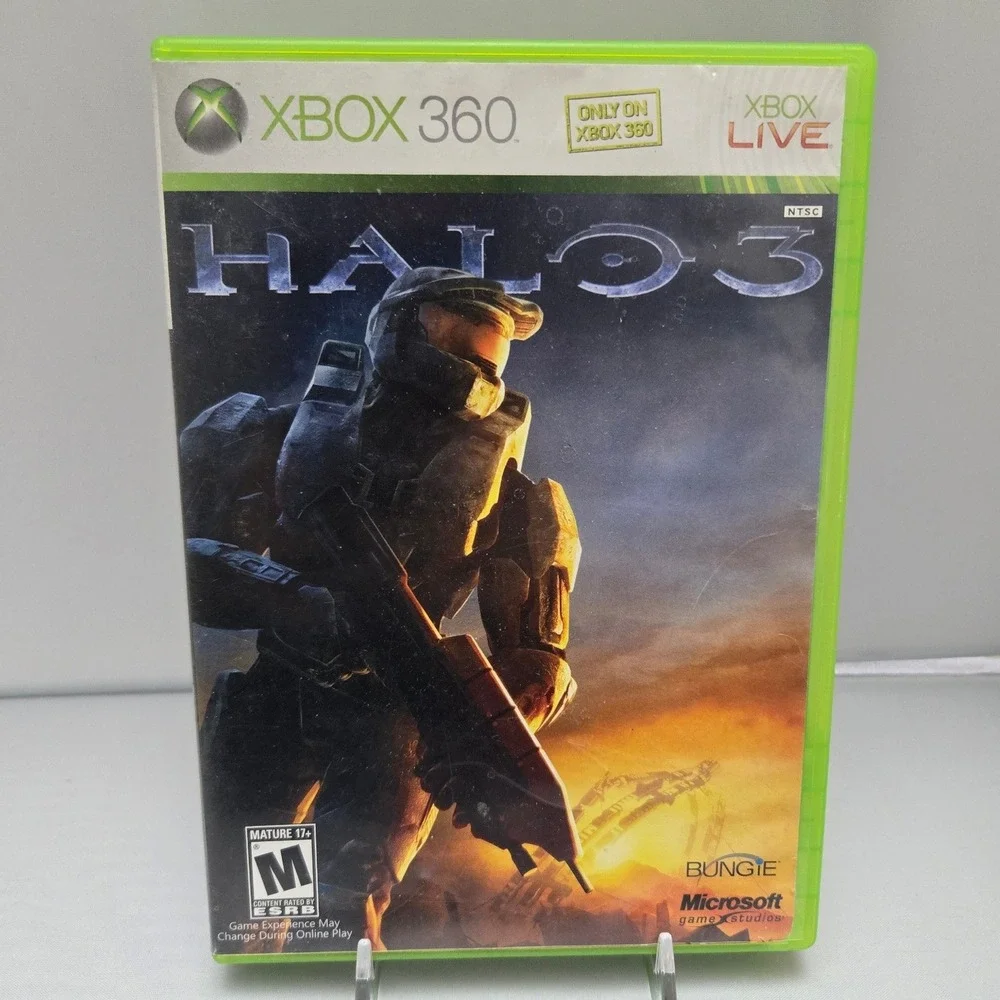 Halo 3 - Microsoft Xbox 360 - Complete CIB -‎ Case Disc Manual/Poster Working